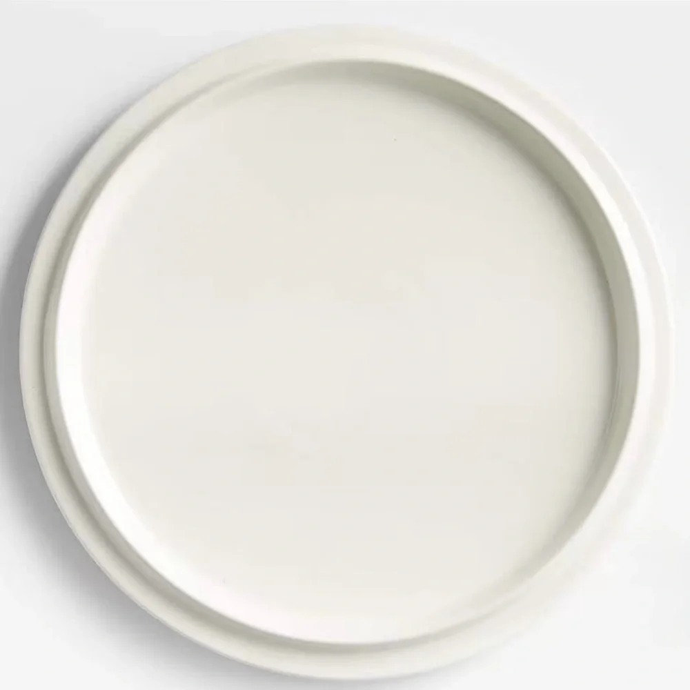 Crate&Barrel Pile Parfaite Dinner Plate by Athena Calderone Collection